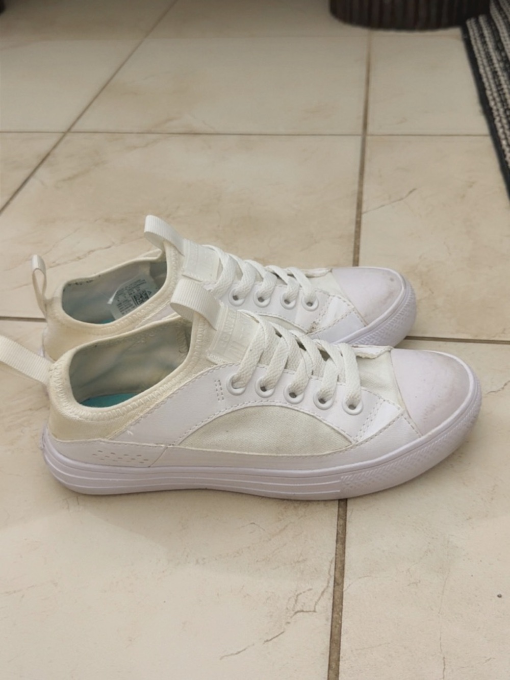 Classic White Converse Low-Top Sneakers